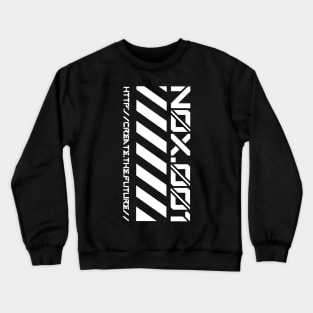 N0X.001 White Crewneck Sweatshirt